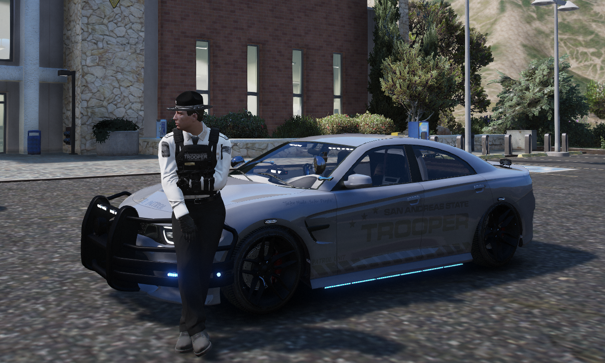 State Trooper Traffic Stop